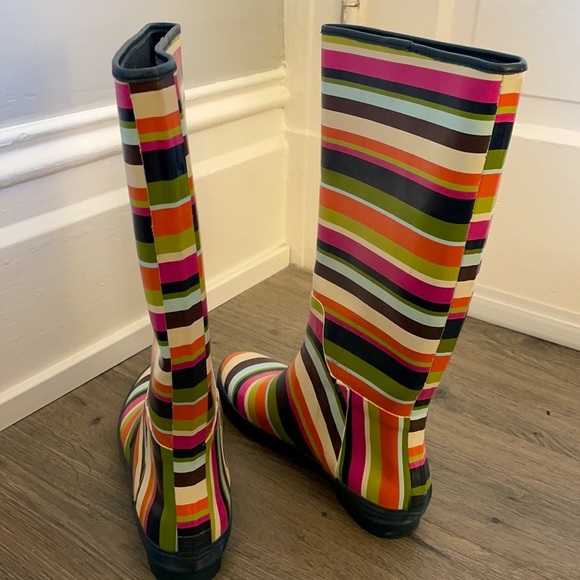 Coach rainbow rain boots - Picture 4 of 5